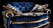 Диванчик FLEURY SOFT в роскошной обивке от фабрики Bedding