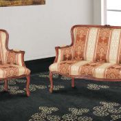 Двухместный диван и кресло BERGERE