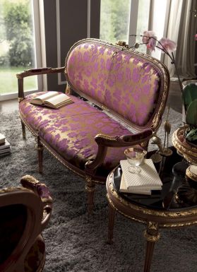 Двухместный диван Sole от фабрики Misura Salotti