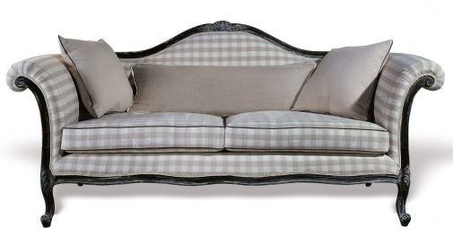 Двухместный диван с подлокотниками