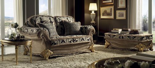 Двухместный диван Otello от фабрики Misura Salotti