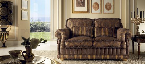 Двухместный диван Rossini от фабрики Misura Salotti