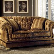 Двухместный диван и пуф Impero