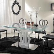 Стол раздвижной стеклянный LIBERTY