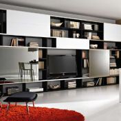 Функциональная стенка для гостиной из коллекции NESTOS