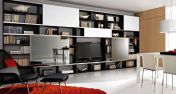 Функциональная стенка для гостиной из коллекции NESTOS