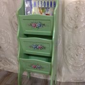 Газетница салатовая