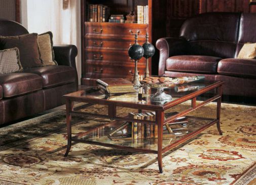 Журнальный стол со стеклянной столешницей от Grande Arredo