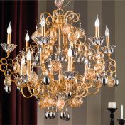 Подвесная люстра ROSE VETRO