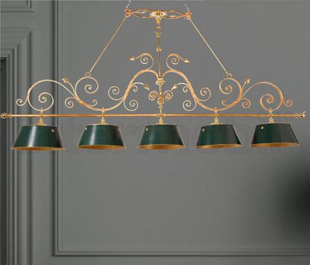 Подвесная люстра для столовой