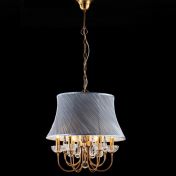 Люстра абажур с декором