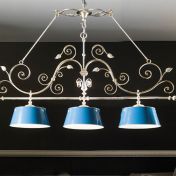 Подвесной светильник из «античного серебра»