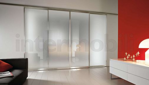 Гардеробная Mercantini в лучших традициях минимализма