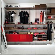 Гардеробная с дымчатым стеклом Mercantini