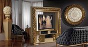 Гостиная с двусторонней стойкой под TV коллекции BAROQUE