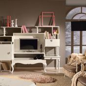 Стенка для гостиной романтик