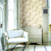 Игривые обои коллекции Luxe Chalet с легким перламутром.