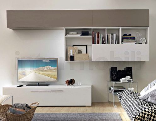 Стенка для гостиной с комодом