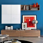 Стенка для гостиной вишня