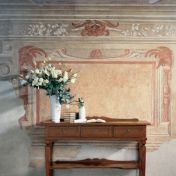 Инкрустированная консоль LUCREZIA