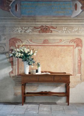 Инкрустированная консоль LUCREZIA