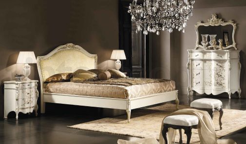 Итальянская белая спальня коллекции ISABELLE