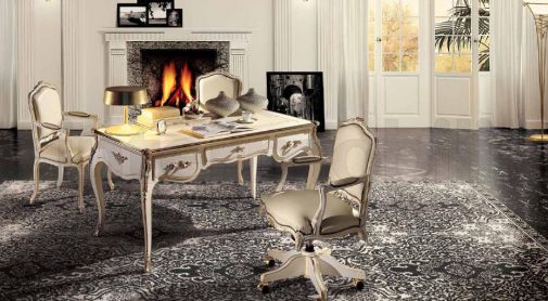 Изысканный гарнитур для рабочего кабинета коллекции Borromini