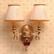 Бра с янтарным кристаллом