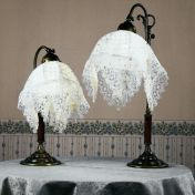 Настольная лампа в пасторальном стиле