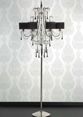 Торшер на шесть плафонов