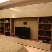 Стенка под ТВ с полками