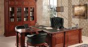 Кабинет с угловым письменным столом
