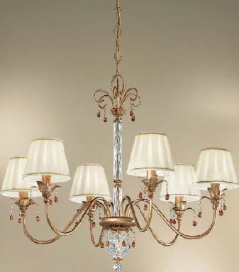 Классическая подвесная люстра Renzo del Ventisette