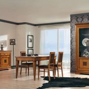 Классическая столовая из натурального дерева Verona