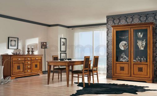 Классическая столовая из натурального дерева Verona