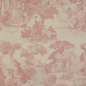 Классические обои SERMENT D'AIMER из коллекции Toiles de Jouy et Fleurs