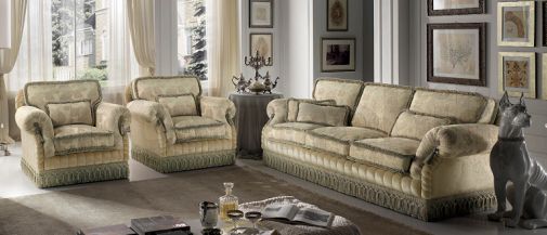 Классический комплект мягкой мебели Rossini