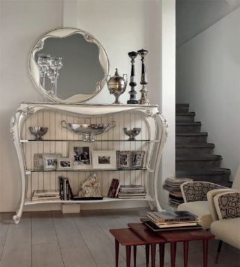 Книжный шкаф-консоль коллекции CAPRI