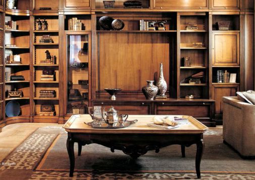 Кофейный столик с инкрустацией коллекции Marrone