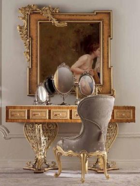 Комод и зеркало из коллекции HERMES