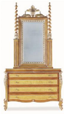 Комод и зеркало из коллекции Temptations