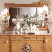 Комод и зеркало для гостиной коллекции Hermes