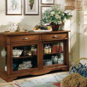 Комод с зеркальными дверками от Vaccari International