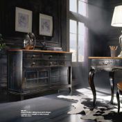 Комод в черном цвете