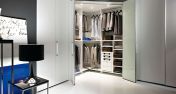 Компактная модель гардеробной от Mercantini