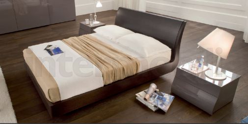 Комплект для спальни от Bimax с кроватью Scarlet в дубе