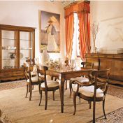 Комплект для гостиной-столовой в натуральном дереве из коллекции Verona