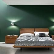 Комплект для спальной комнаты в грецком орехе от Mercantini