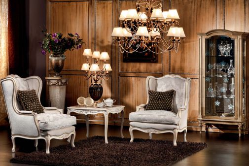 Комплект для гостиной в светлых тонах от Sanvito Angelo