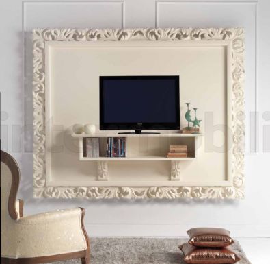 Композиция для гостиной с тумбой под телевизор